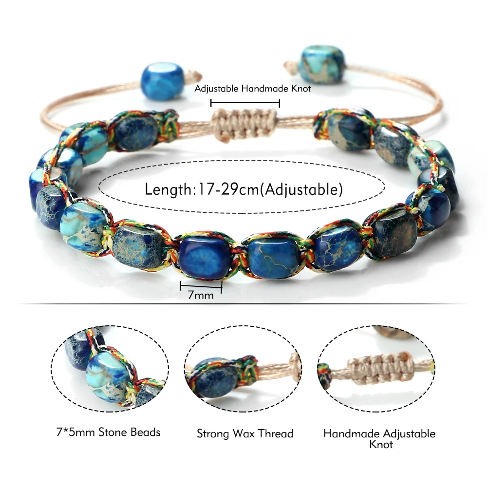 Bohemian Imperial Stone Beaded Bracelet Bracelets and Bangles Jewelry & Watches Bohemian Imperial Stone Beaded Bracelet Bracelets and Bangles Jewelry & Watches KDBazar