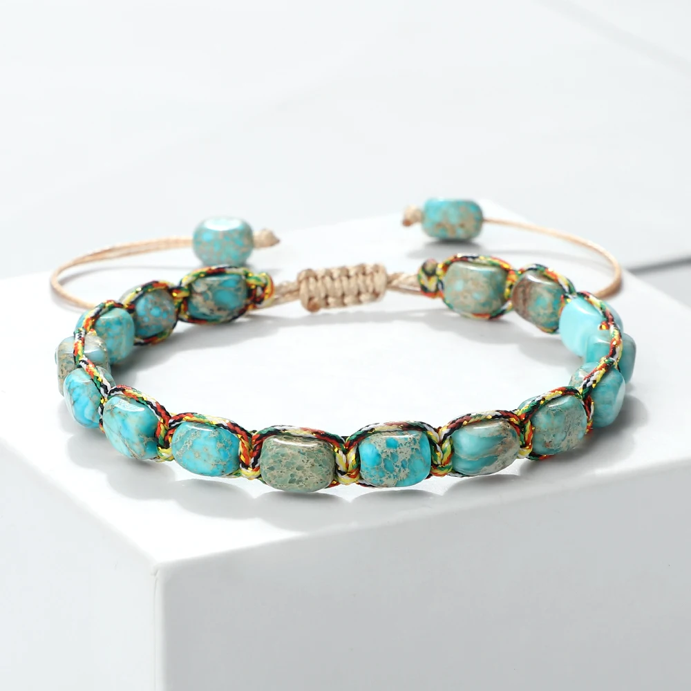 Bohemian Imperial Stone Beaded Bracelet Bracelets and Bangles Jewelry & Watches Bohemian Imperial Stone Beaded Bracelet Bracelets and Bangles Jewelry & Watches KDBazar