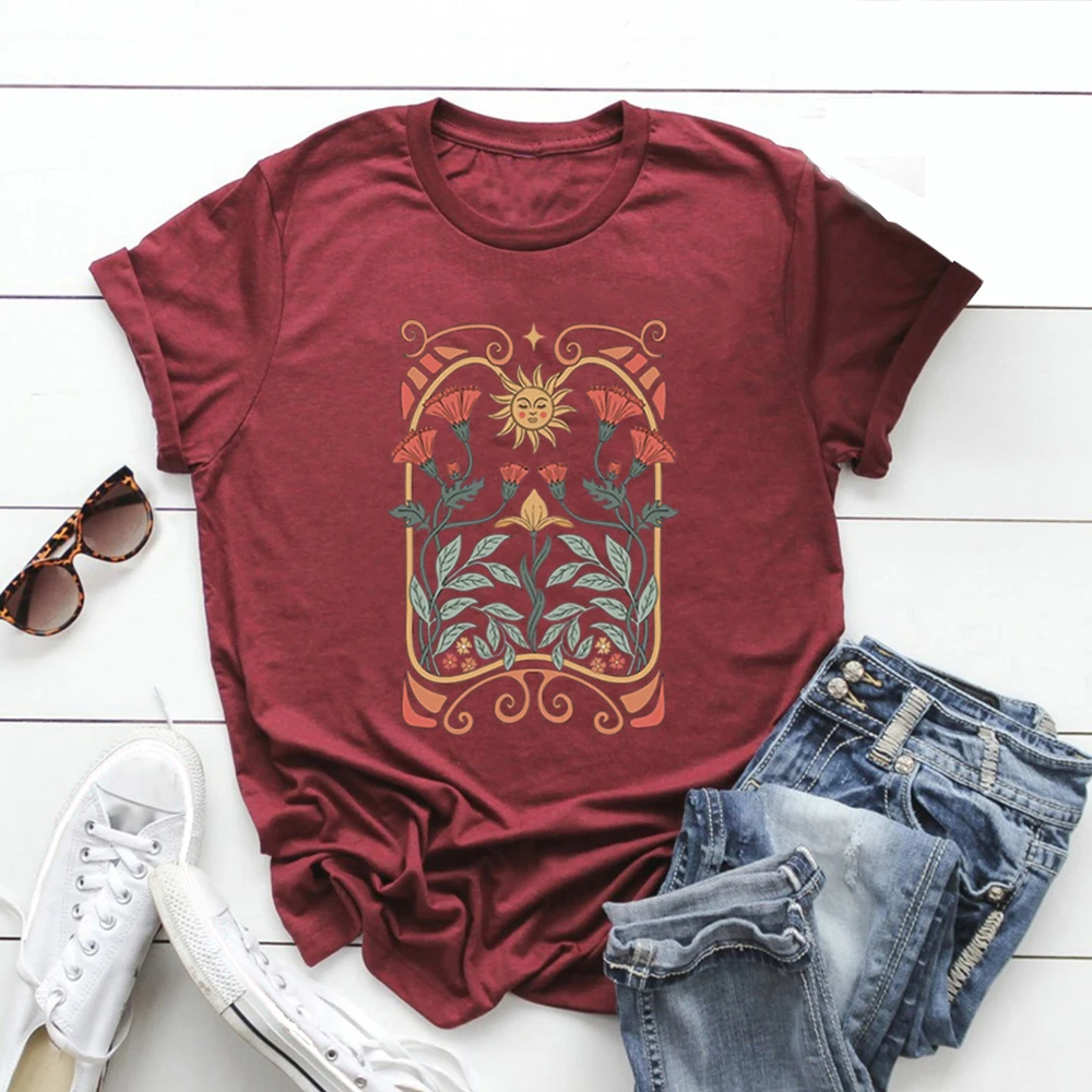 Boho Wildflowers Tshirt Boho Flowers T Shirt Women Short Sleeve T-shirts Vintage Casual Tops Floral Nature Tee Women Clothing Women Clothing Fashion Women’s Fashion Women’s T-Shirts Boho Wildflowers Tshirt Boho Flowers T Shirt Women Short Sleeve T-shirts Vintage Casual Tops Floral Nature Tee Women Clothing Women Clothing Fashion Women's Fashion Women's T-Shirts KDBazar