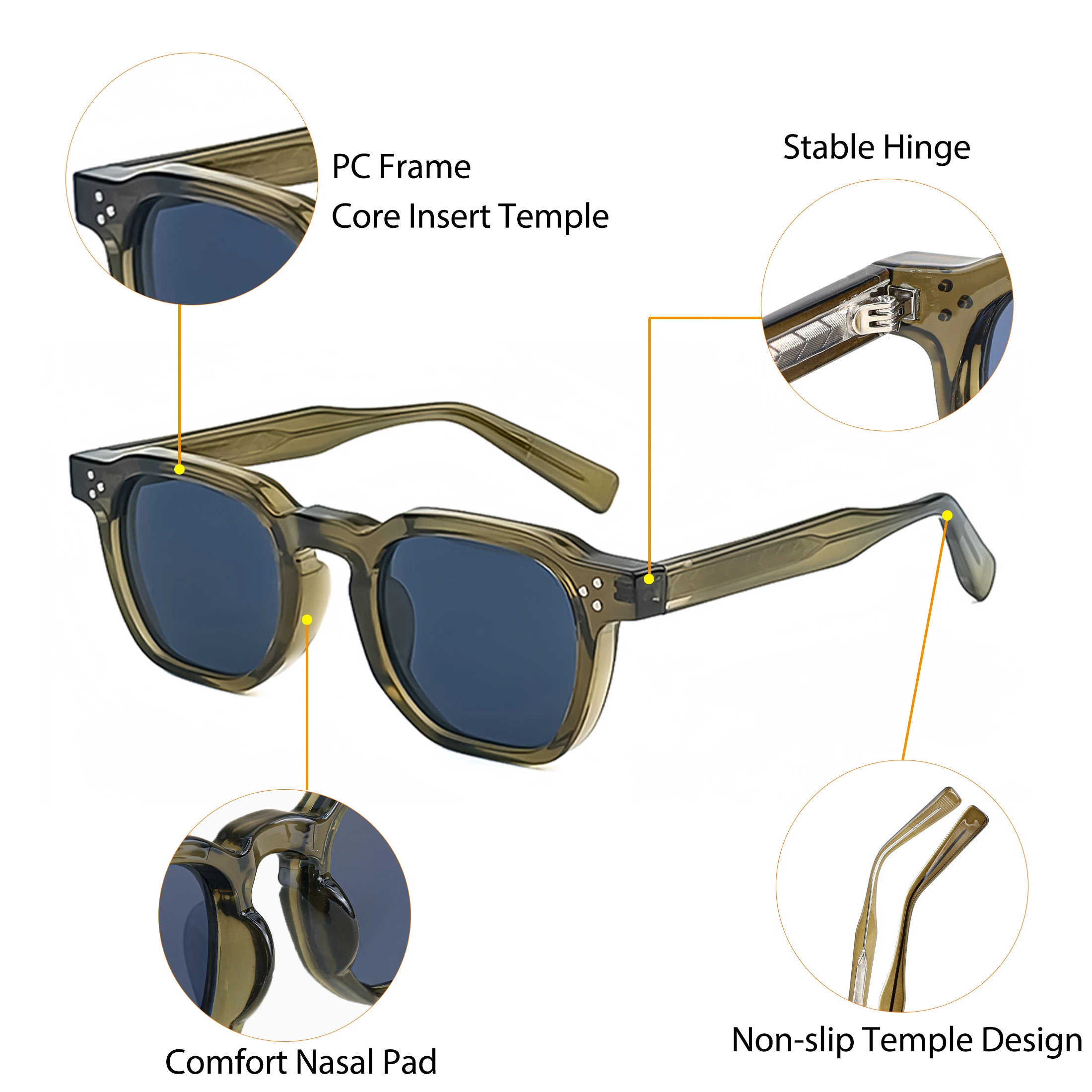 CATERSIDE Fashion Men Sunglasses Small Frame Square Personalized Design Sun Glasses Women Travel Party Business Festival Gift Bags & Accessories Sunglasses Sunglasses for Women CATERSIDE Fashion Men Sunglasses Small Frame Square Personalized Design Sun Glasses Women Travel Party Business Festival Gift Bags & Accessories Sunglasses Sunglasses for Women KDBazar