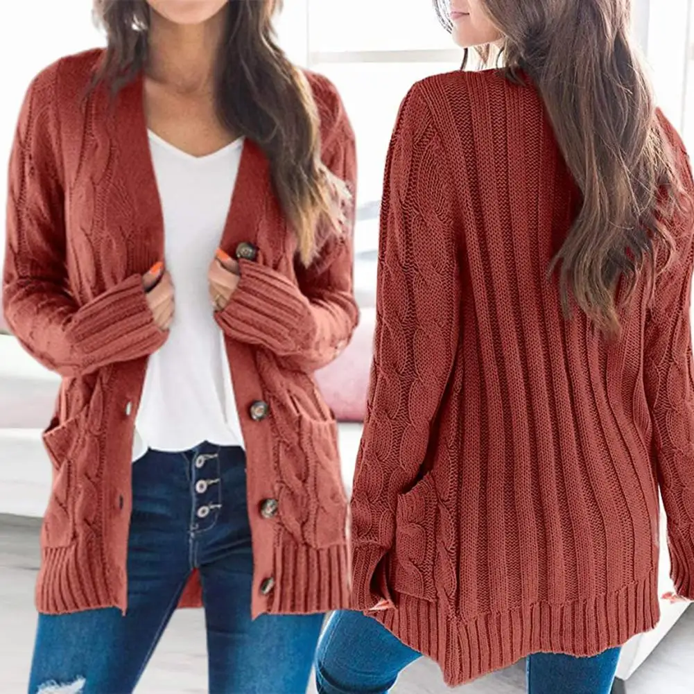 Cable Knit Cardigan Sweater Coat Cardigans Cable Knit Cardigan Sweater Coat Cardigans KDBazar
