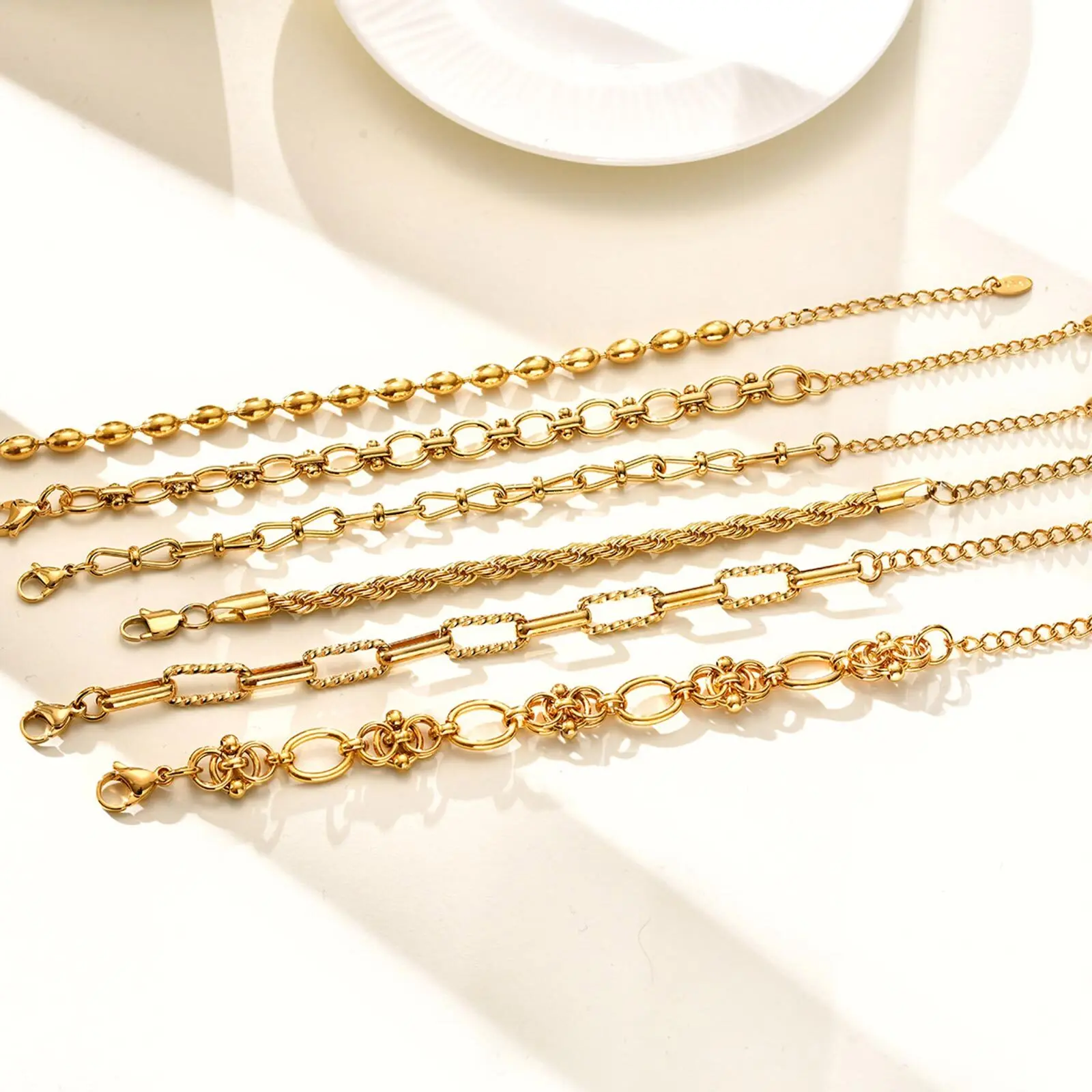 Chunky Stainless Steel Link Chain Bracelet Bracelets and Bangles Jewelry & Watches Chunky Stainless Steel Link Chain Bracelet Bracelets and Bangles Jewelry & Watches KDBazar