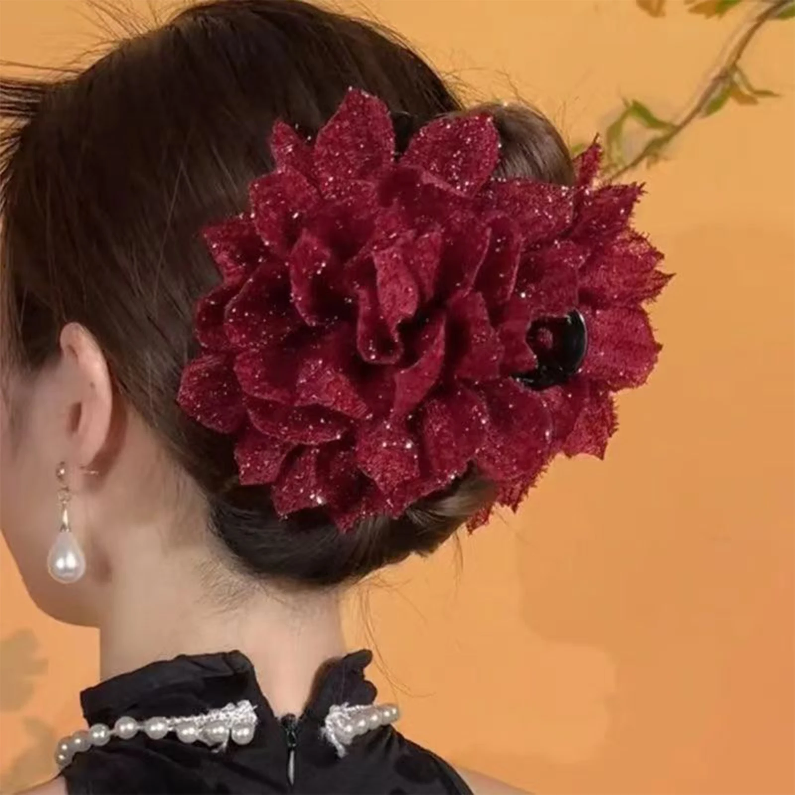 Elegant Mesh Flower Hair Claw Clip Strong Hold Nonslip Clip for Thick Thin Hair Ponytail Updo Styling Women Girls Holiday Use Clothing & Accessories Hair Accessories Women’s Fashion Elegant Mesh Flower Hair Claw Clip Strong Hold Nonslip Clip for Thick Thin Hair Ponytail Updo Styling Women Girls Holiday Use Clothing & Accessories Hair Accessories Women's Fashion KDBazar