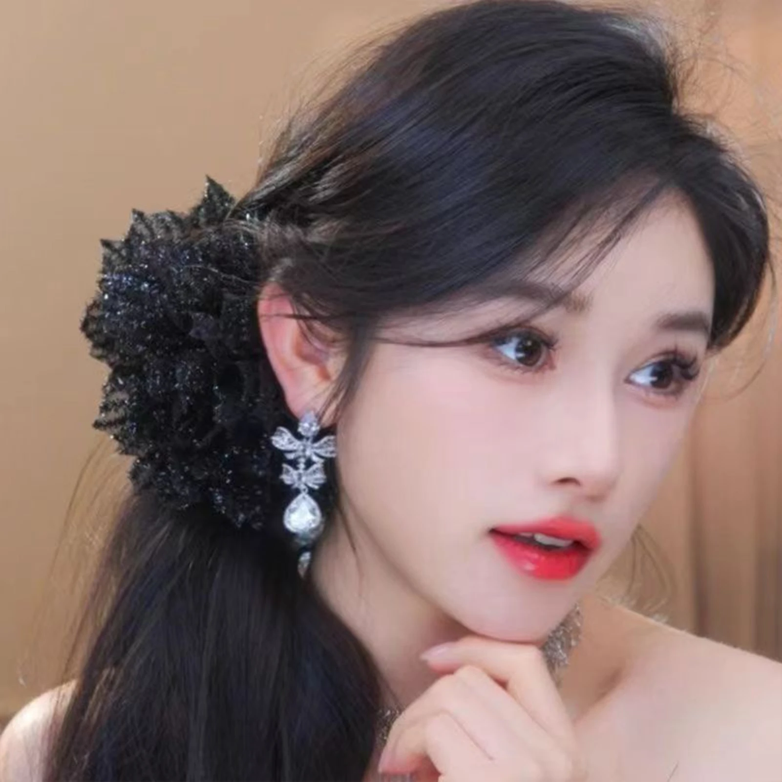 Elegant Mesh Flower Hair Claw Clip Strong Hold Nonslip Clip for Thick Thin Hair Ponytail Updo Styling Women Girls Holiday Use Clothing & Accessories Hair Accessories Women’s Fashion Elegant Mesh Flower Hair Claw Clip Strong Hold Nonslip Clip for Thick Thin Hair Ponytail Updo Styling Women Girls Holiday Use Clothing & Accessories Hair Accessories Women's Fashion KDBazar