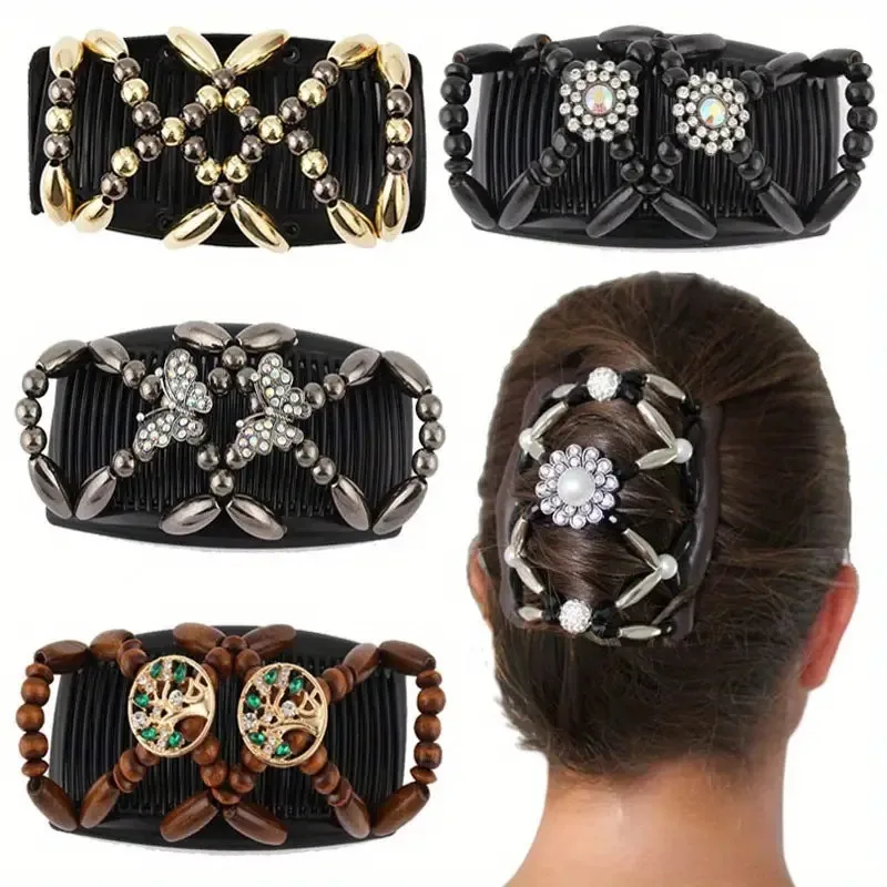 European and American Fashion Beaded Versatile Hair Comb Women’s Handmade Beaded Versatile Magic Hair Comb Headwear Accessories Clothing & Accessories Hair Accessories Women’s Fashion European and American Fashion Beaded Versatile Hair Comb Women's Handmade Beaded Versatile Magic Hair Comb Headwear Accessories Clothing & Accessories Hair Accessories Women's Fashion KDBazar