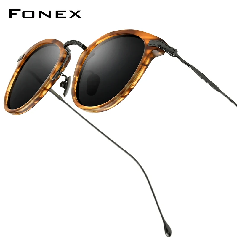 FONEX Acetate Titanium Polarized Sunglasses Men Brand Design Retro Vintage Square Sun Glasses for Women Japanese Shades 85648 Bags & Accessories Sunglasses Sunglasses for Women FONEX Acetate Titanium Polarized Sunglasses Men Brand Design Retro Vintage Square Sun Glasses for Women Japanese Shades 85648 Bags & Accessories Sunglasses Sunglasses for Women KDBazar
