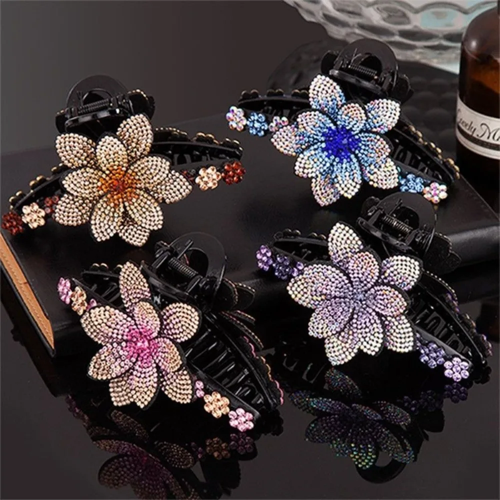 Fashion Headwear Flower Hair Claws Rhinestone Flower Korean Style Rhinestone Hairgrip Headpiece Ponytail Hair Clips Girls Clothing & Accessories Hair Accessories Women’s Fashion Fashion Headwear Flower Hair Claws Rhinestone Flower Korean Style Rhinestone Hairgrip Headpiece Ponytail Hair Clips Girls Clothing & Accessories Hair Accessories Women's Fashion KDBazar