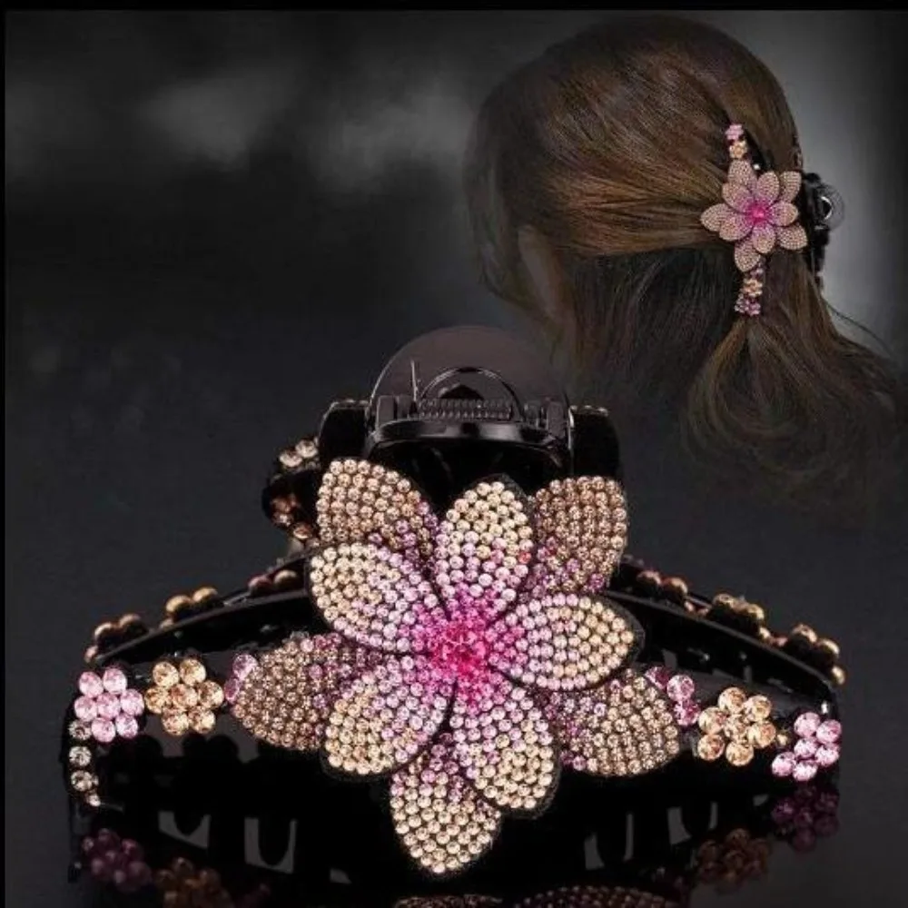 Fashion Headwear Flower Hair Claws Rhinestone Flower Korean Style Rhinestone Hairgrip Headpiece Ponytail Hair Clips Girls Clothing & Accessories Hair Accessories Women’s Fashion Fashion Headwear Flower Hair Claws Rhinestone Flower Korean Style Rhinestone Hairgrip Headpiece Ponytail Hair Clips Girls Clothing & Accessories Hair Accessories Women's Fashion KDBazar