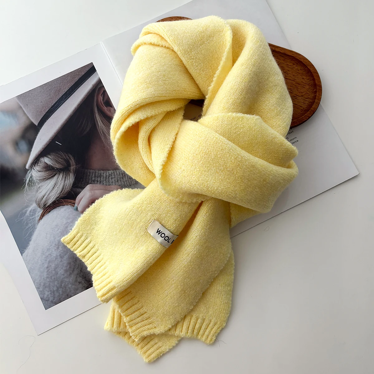 Faux Cashmere Winter Scarf for Women color options