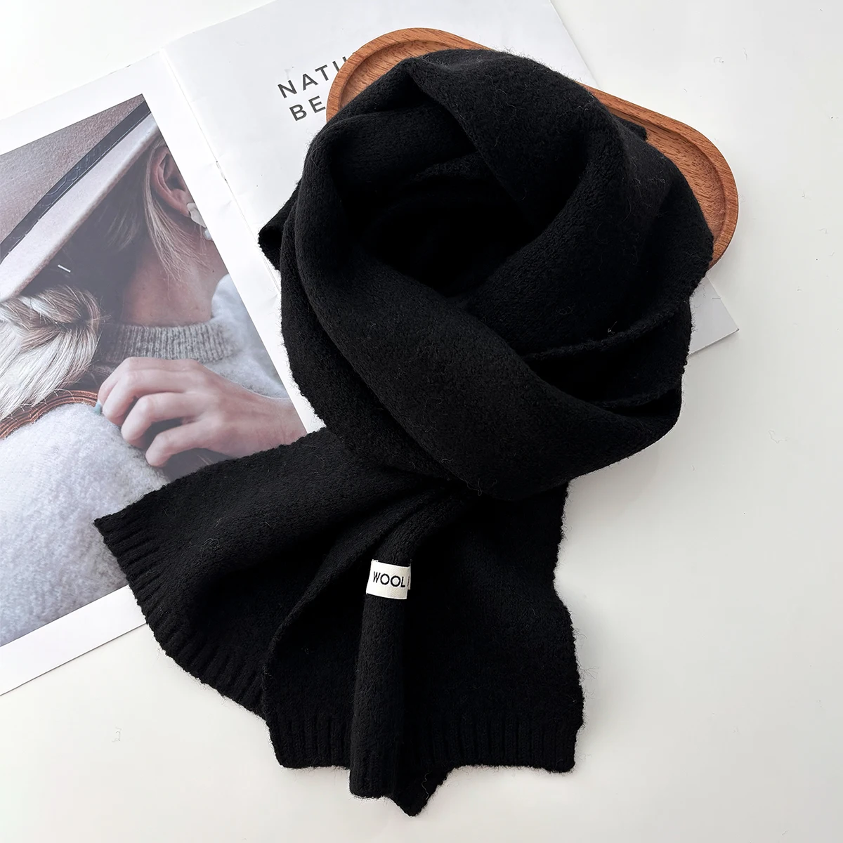 Faux Cashmere Winter Scarf for Women Scarves Faux Cashmere Winter Scarf for Women Scarves KDBazar