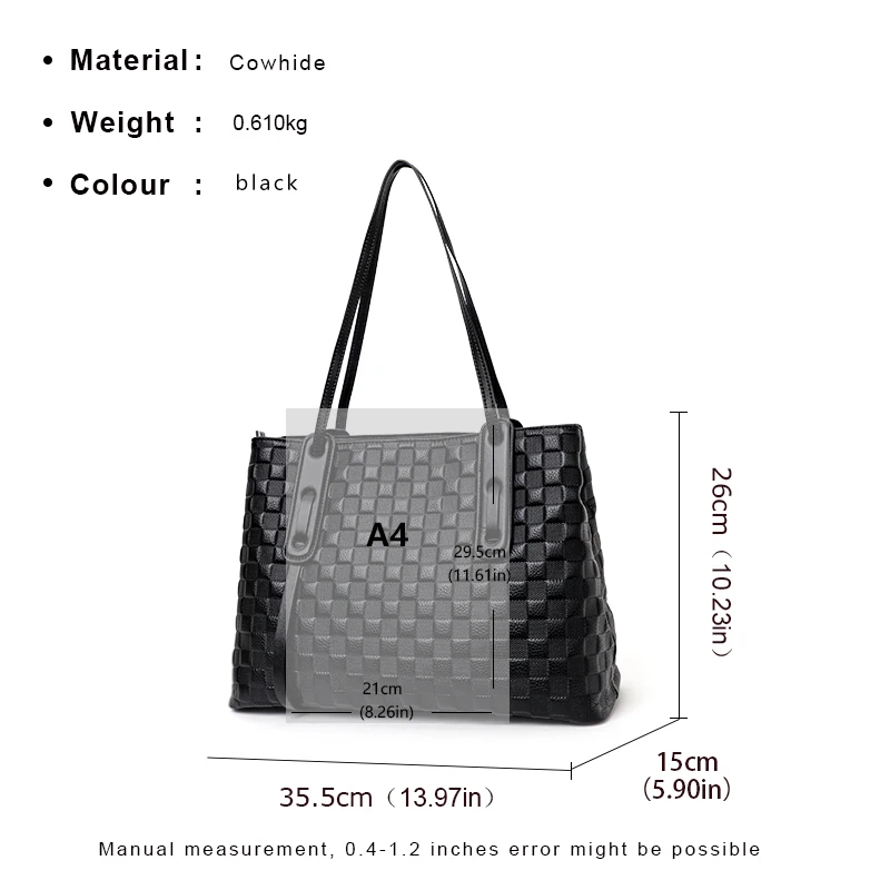 Genuine Leather Tote Bag for Women Tote Handbags Genuine Leather Tote Bag for Women Tote Handbags KDBazar