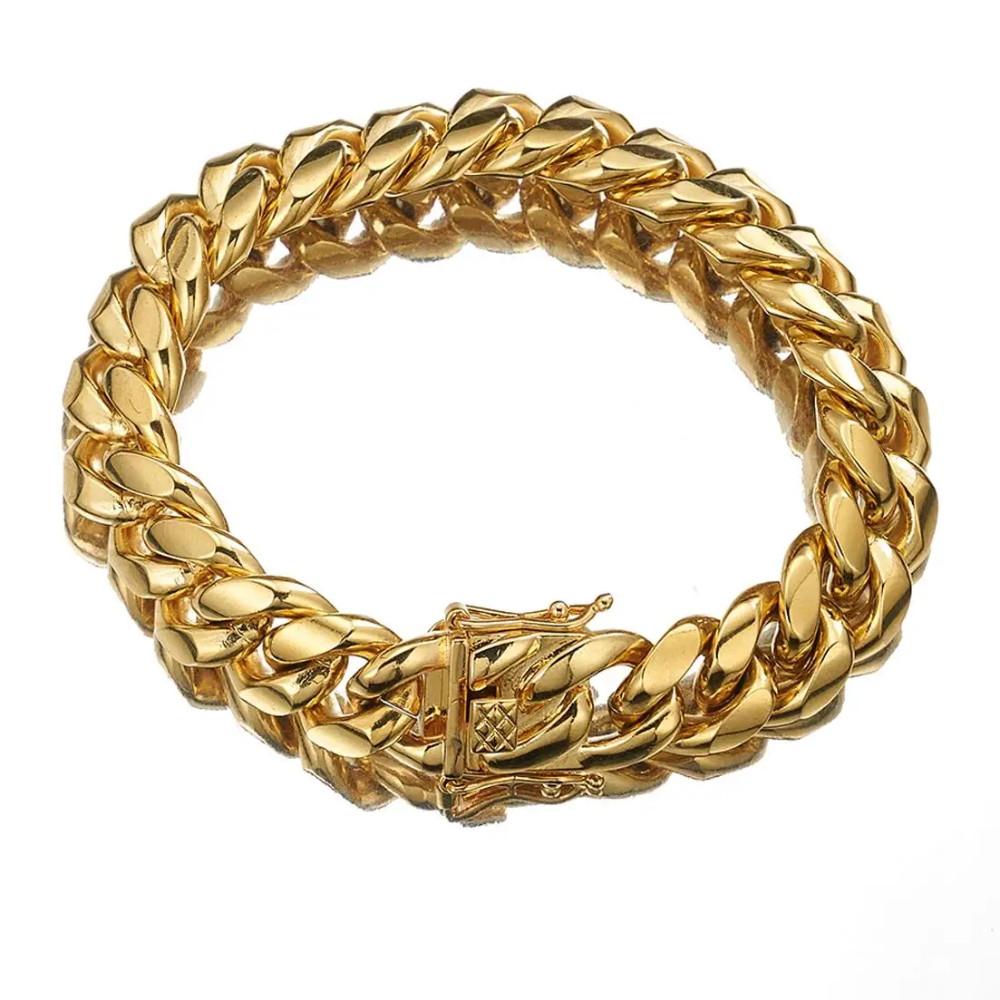 Gold Color/Rose Gold Stainless Steel Curb Cuban Link Chain Bracelet Bangle Jewelry 7-11inch for Men Women 8/10/12/14/16/18mm Bracelets and Bangles Jewelry & Watches Gold Color/Rose Gold Stainless Steel Curb Cuban Link Chain Bracelet Bangle Jewelry 7-11inch for Men Women 8/10/12/14/16/18mm Bracelets and Bangles Jewelry & Watches KDBazar