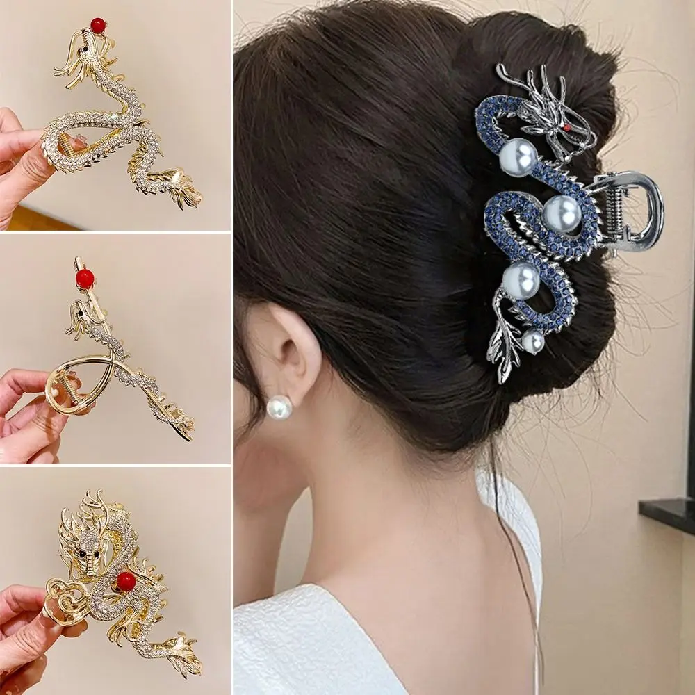 High Quality Chinese Style Hair Clips Dragon Shaped Rhinestone Hair Comb Alloy Metal with Pearl Rhinestone Hairpin Women Clothing & Accessories Hair Accessories Women’s Fashion High Quality Chinese Style Hair Clips Dragon Shaped Rhinestone Hair Comb Alloy Metal with Pearl Rhinestone Hairpin Women Clothing & Accessories Hair Accessories Women's Fashion KDBazar