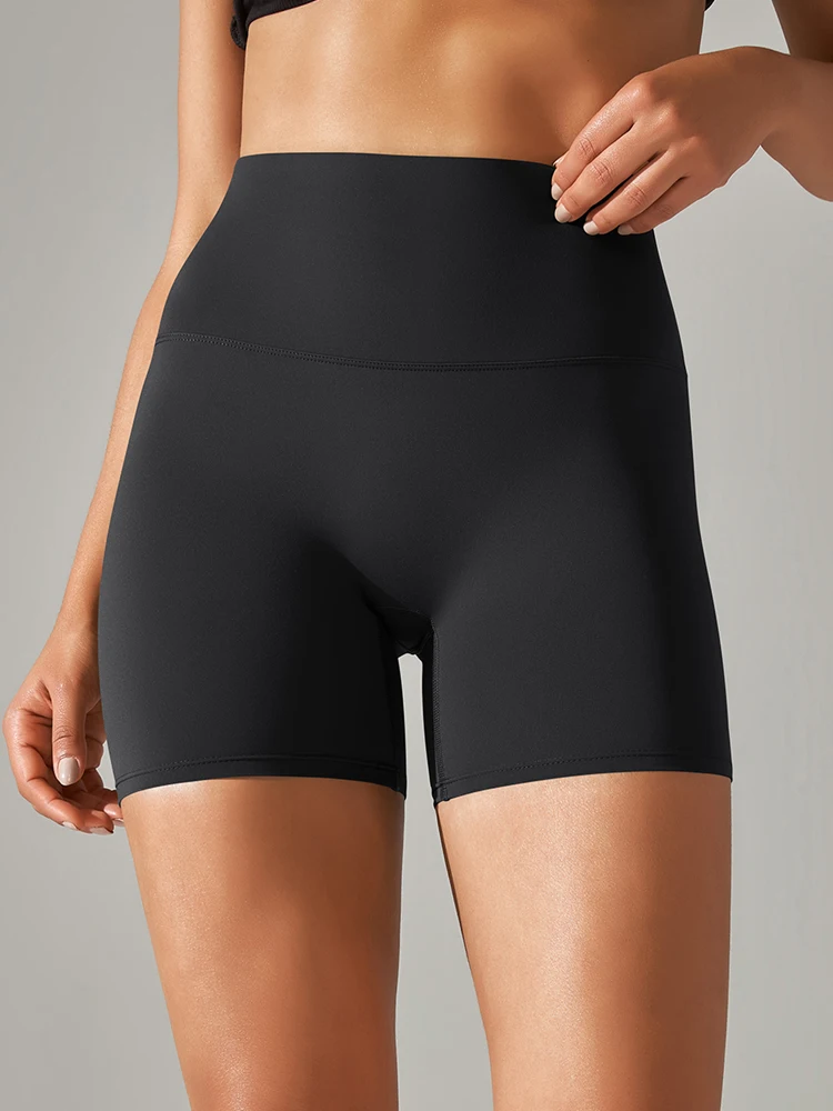 Womens biker shorts in black