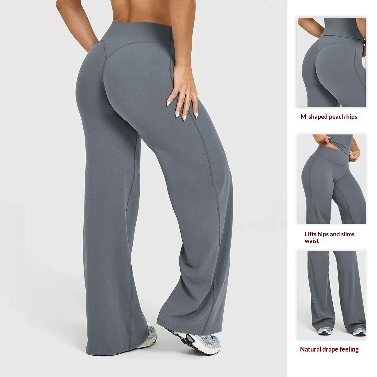 High Waisted Straight Leg Yoga Pants for Women, Naked Feeling Butt Lifting Loose Fit Workout Trousers, Slimming Gym Pants Jeans, Pants & Skirts Trousers Women’s Fashion High Waisted Straight Leg Yoga Pants for Women, Naked Feeling Butt Lifting Loose Fit Workout Trousers, Slimming Gym Pants Jeans, Pants & Skirts Trousers Women's Fashion KDBazar