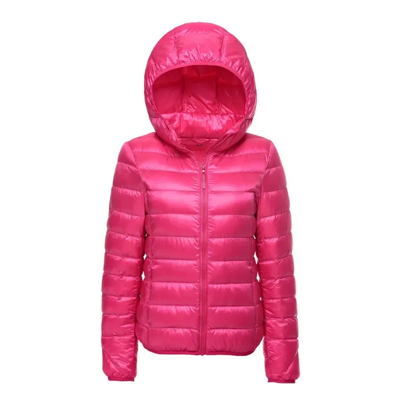 Hooded Duck Down Puffer Jacket for Women Down Jackets Hooded Duck Down Puffer Jacket for Women Down Jackets KDBazar