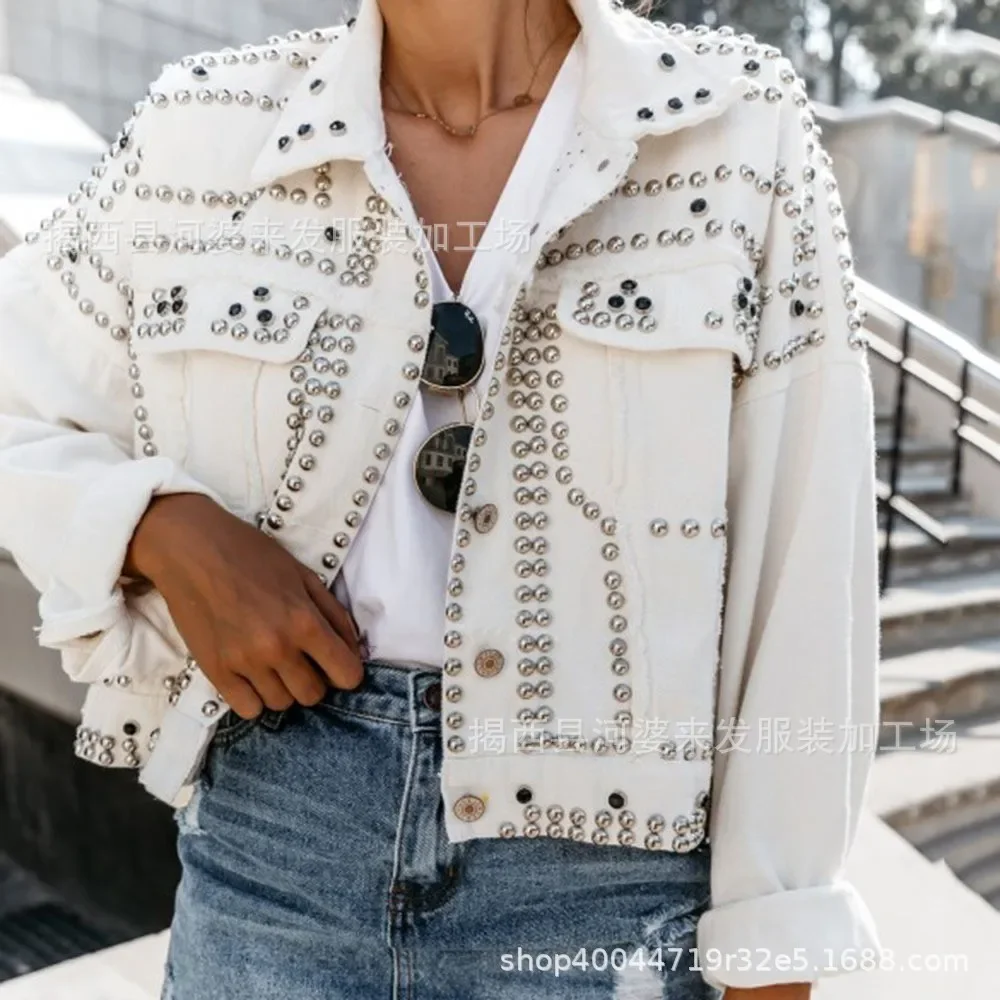 Jackets Women Denim Coats Turn Down Collar Full Sleeve Casual Coat Rivet Open Stitch Regular Splice Autumn Winter Jacket 2024 Women’s Fashion Women’s Jackets & Coats Jackets Women Denim Coats Turn Down Collar Full Sleeve Casual Coat Rivet Open Stitch Regular Splice Autumn Winter Jacket 2024 Women's Fashion Women's Jackets & Coats KDBazar