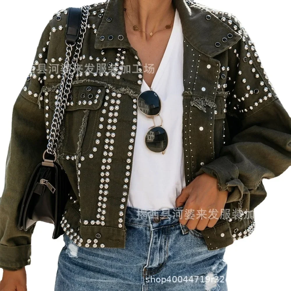 Jackets Women Denim Coats Turn Down Collar Full Sleeve Casual Coat Rivet Open Stitch Regular Splice Autumn Winter Jacket 2024 Women’s Fashion Women’s Jackets & Coats Jackets Women Denim Coats Turn Down Collar Full Sleeve Casual Coat Rivet Open Stitch Regular Splice Autumn Winter Jacket 2024 Women's Fashion Women's Jackets & Coats KDBazar