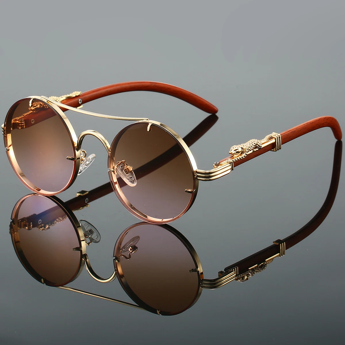 KAMMPT Vintage Round Sunglasses Men Fashion Double Bridge Multicolor Shades Women Retro Trendy Brand Luxury Design Sun Glasses Jewelry & Watches Rings KAMMPT Vintage Round Sunglasses Men Fashion Double Bridge Multicolor Shades Women Retro Trendy Brand Luxury Design Sun Glasses Jewelry & Watches Rings KDBazar