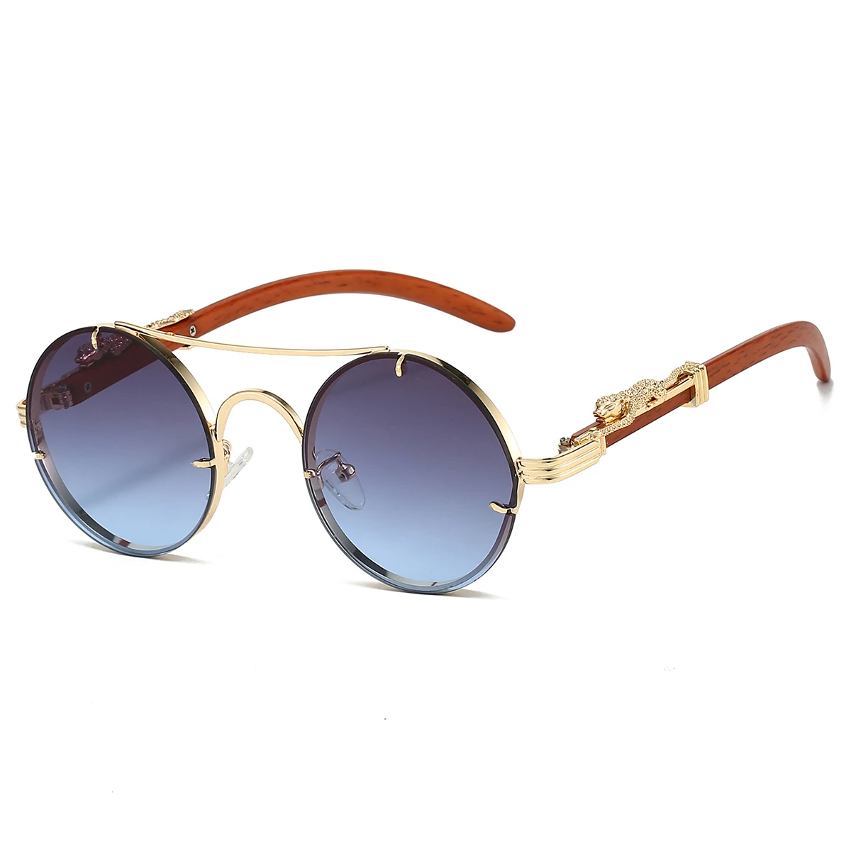Vintage round sunglasses lens colors