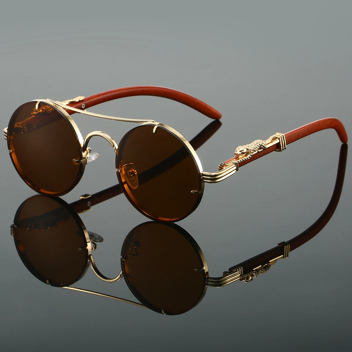 KAMMPT Vintage Round Sunglasses Men Fashion Double Bridge Multicolor Shades Women Retro Trendy Brand Luxury Design Sun Glasses Jewelry & Watches Rings KAMMPT Vintage Round Sunglasses Men Fashion Double Bridge Multicolor Shades Women Retro Trendy Brand Luxury Design Sun Glasses Jewelry & Watches Rings KDBazar