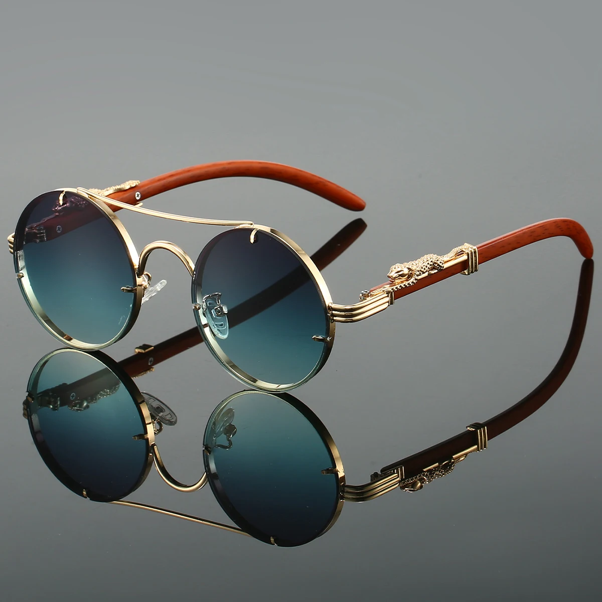 KAMMPT Vintage Round Sunglasses Men Fashion Double Bridge Multicolor Shades Women Retro Trendy Brand Luxury Design Sun Glasses Jewelry & Watches Rings KAMMPT Vintage Round Sunglasses Men Fashion Double Bridge Multicolor Shades Women Retro Trendy Brand Luxury Design Sun Glasses Jewelry & Watches Rings KDBazar
