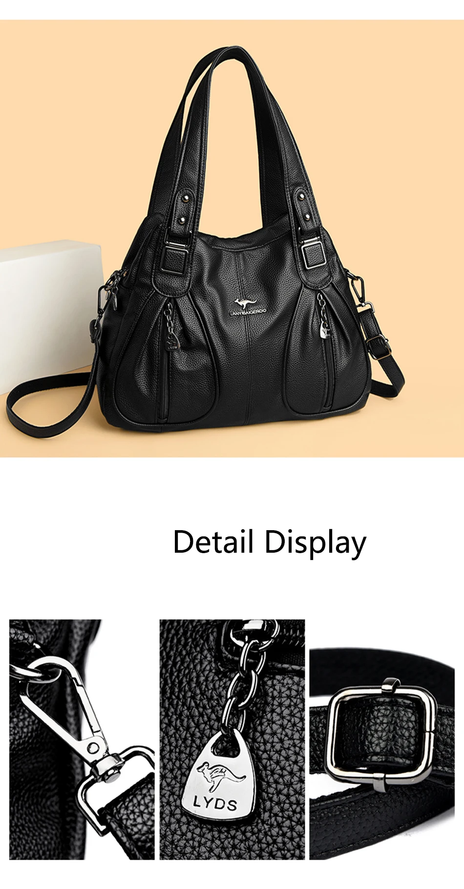Luxury Handbags Women Leather Shoulder Bags Designer Ladies Crossbody Hand Bags for Women 2025 High Capacity Casual Tote Bag Sac Luxury Handbags Women Leather Shoulder Bags Designer Ladies Crossbody Hand Bags for Women 2025 High Capacity Casual Tote Bag Sac