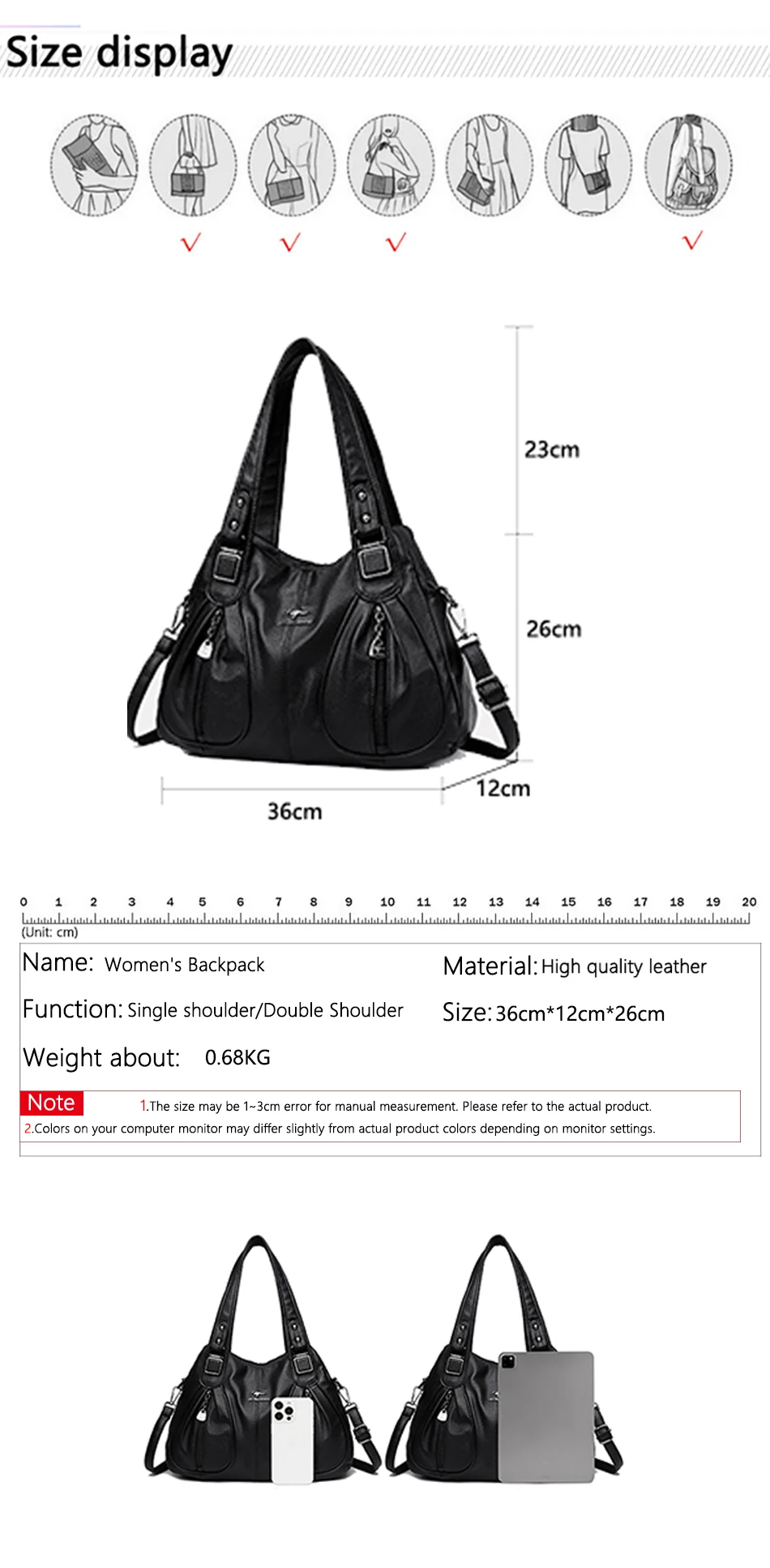 Luxury Handbags Women Leather Shoulder Bags Designer Ladies Crossbody Hand Bags for Women 2025 High Capacity Casual Tote Bag Sac Luxury Handbags Women Leather Shoulder Bags Designer Ladies Crossbody Hand Bags for Women 2025 High Capacity Casual Tote Bag Sac