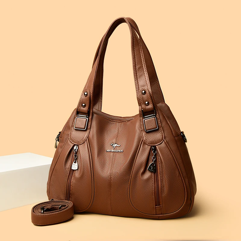 Luxury Handbags Women Leather Shoulder Bags Designer Ladies Crossbody Hand Bags for Women 2025 High Capacity Casual Tote Bag Sac Bags & Accessories Burgundy Bags handbags and purses Luxury Handbags Women Leather Shoulder Bags Designer Ladies Crossbody Hand Bags for Women 2025 High Capacity Casual Tote Bag Sac Bags & Accessories Burgundy Bags handbags and purses KDBazar