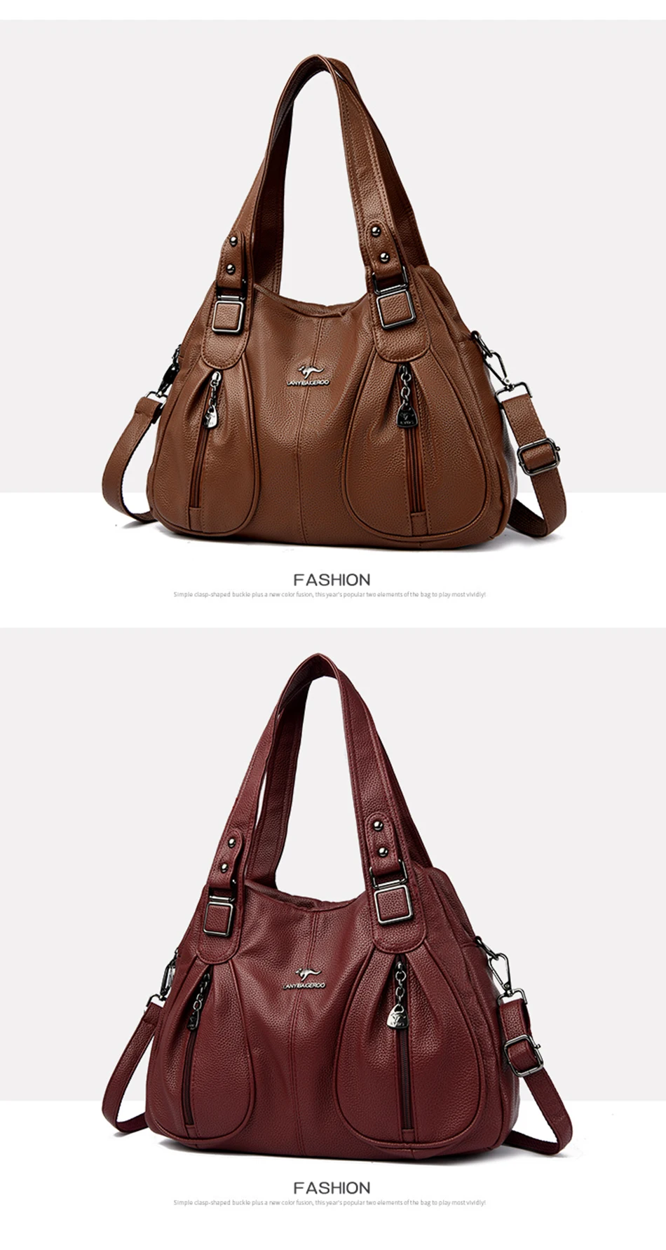Luxury Handbags Women Leather Shoulder Bags Designer Ladies Crossbody Hand Bags for Women 2025 High Capacity Casual Tote Bag Sac Luxury Handbags Women Leather Shoulder Bags Designer Ladies Crossbody Hand Bags for Women 2025 High Capacity Casual Tote Bag Sac