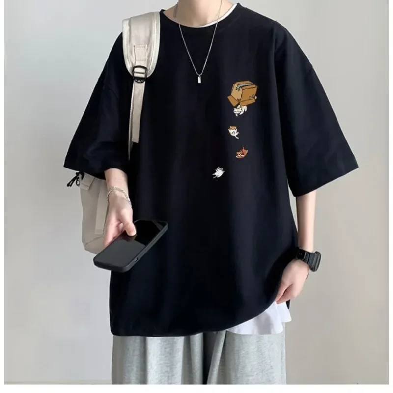 Men's couple outfit oversized tee