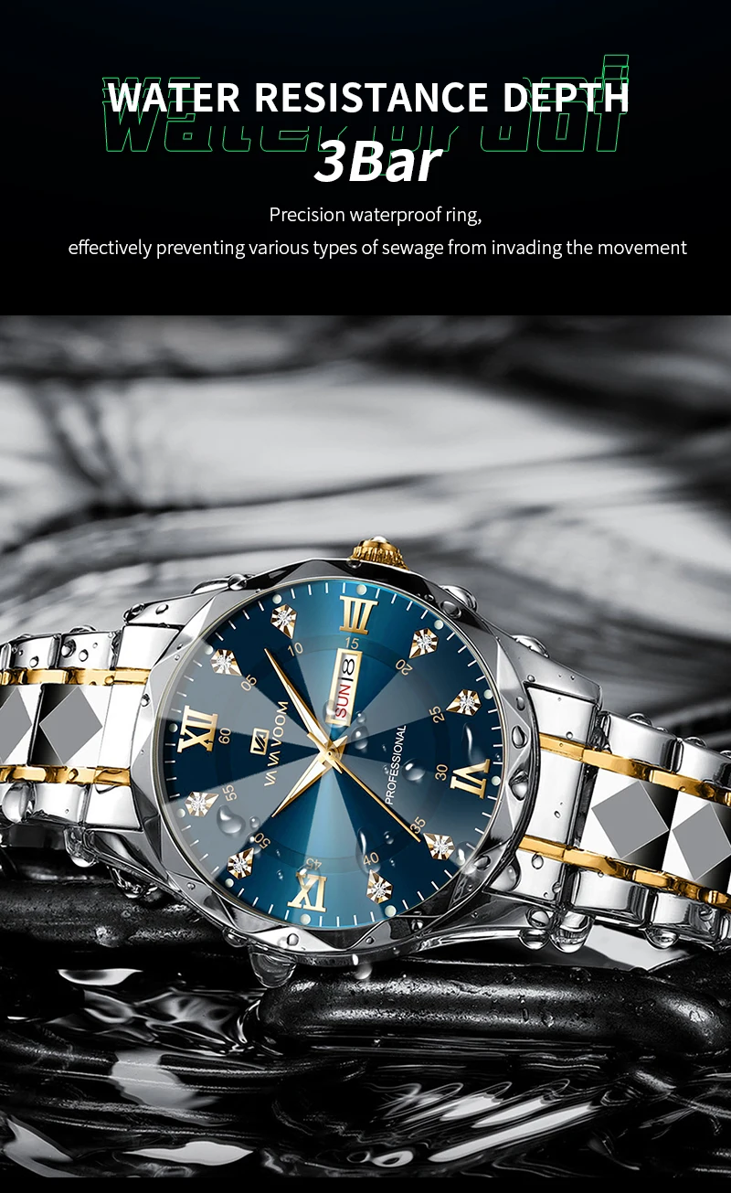 Watch double calendar window