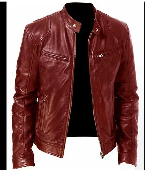 Men’s Leather Jacket Bomber Motorcycle Biker Pu Leather Casual Loose Fit Faux Jacket For Men Men’s Coats & Jackets Men’s Fashion Motorcycle Jackets for Men Men's Leather Jacket Bomber Motorcycle Biker Pu Leather Casual Loose Fit Faux Jacket For Men Men's Coats & Jackets Men's Fashion Motorcycle Jackets for Men KDBazar