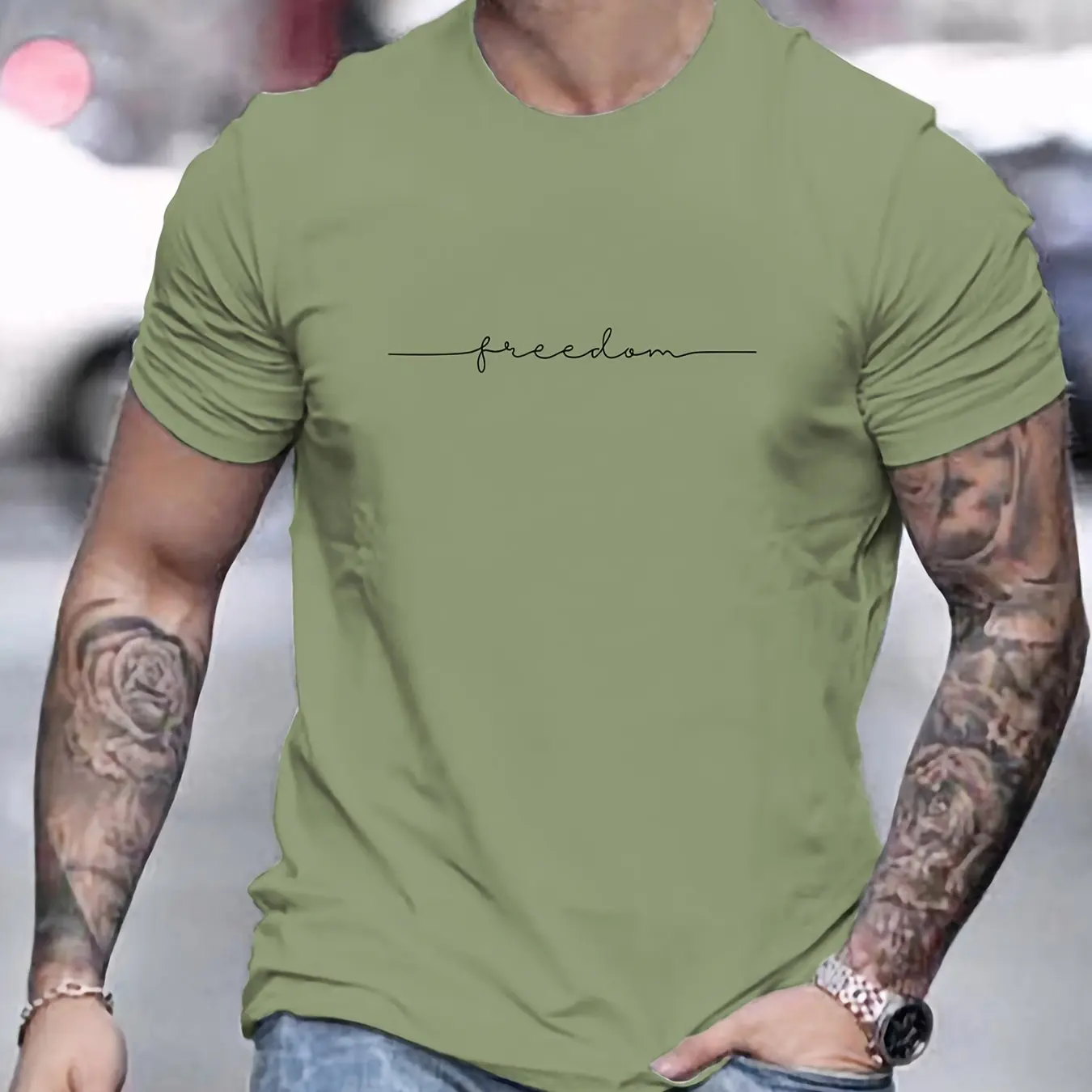 Men’s Summer Loose Size 100% Cotton Freedom Graphi Print Casual Slim Fit Round Neck Short Sleeve T-shirt Top Men’s Clothing Men’s Fashion Men’s T-Shirts Men's Summer Loose Size 100% Cotton Freedom Graphi Print Casual Slim Fit Round Neck Short Sleeve T-shirt Top Men's Clothing Men's Fashion Men's T-Shirts KDBazar