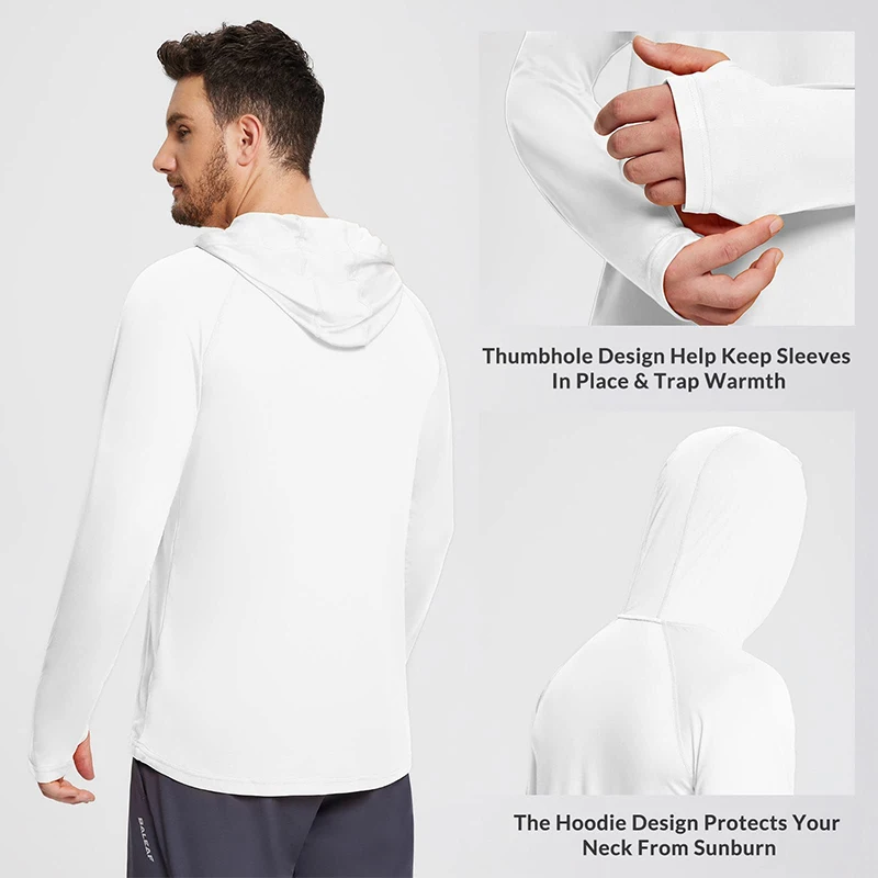 Men's quick dry running shirt side view