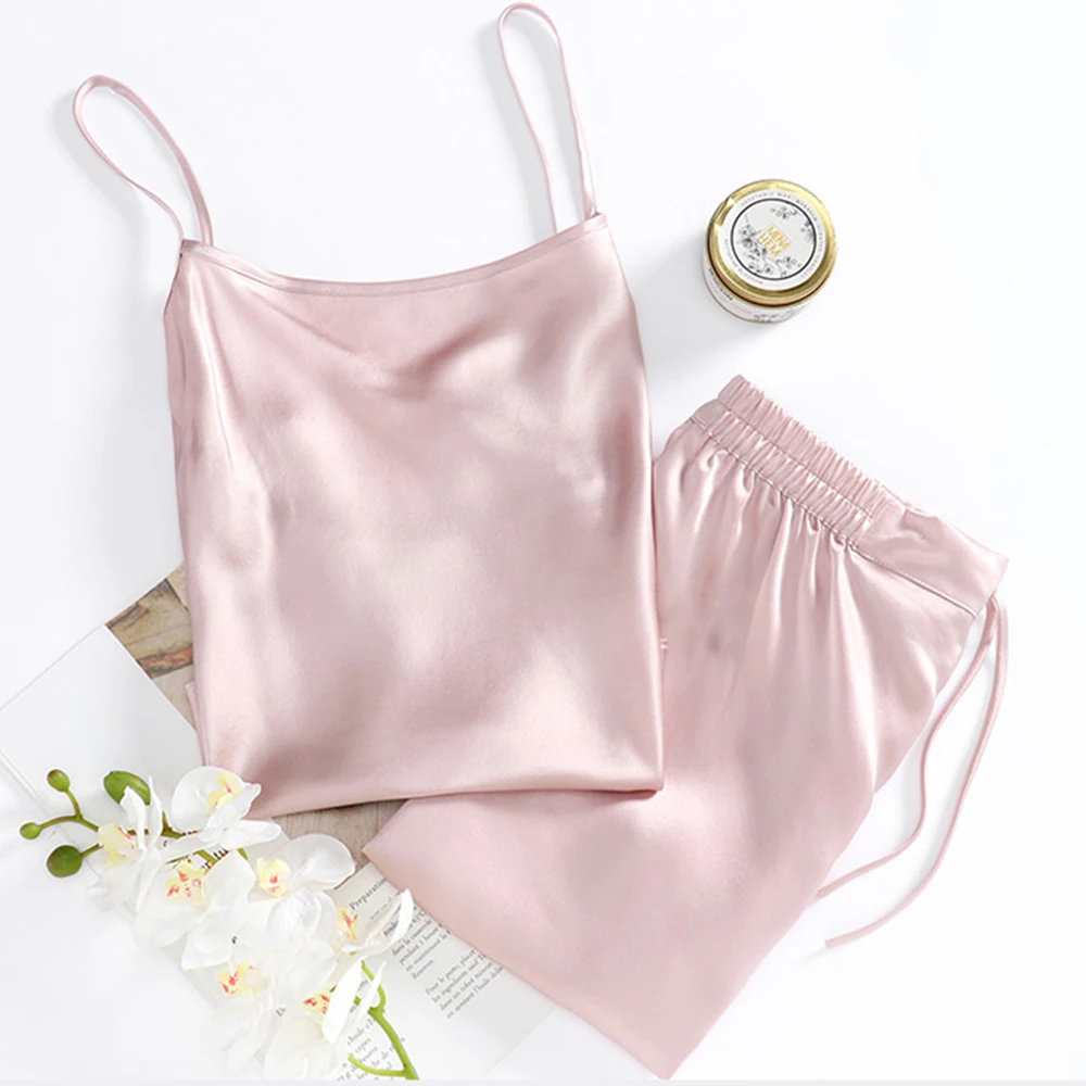 Mulberry Silk Pajama Set for Women Pajama Sets Mulberry Silk Pajama Set for Women Pajama Sets KDBazar