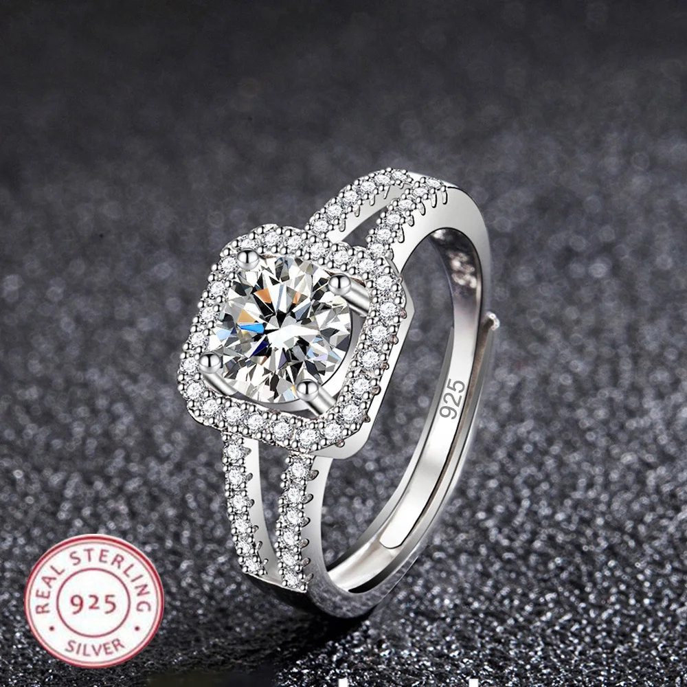 New 925 Sterling Silver Ring High Quality Perfect Gem Zircon For Women Wedding Fine Jewelry Accessories Party Gifts Jewelry & Watches Rings New 925 Sterling Silver Ring High Quality Perfect Gem Zircon For Women Wedding Fine Jewelry Accessories Party Gifts Jewelry & Watches Rings KDBazar