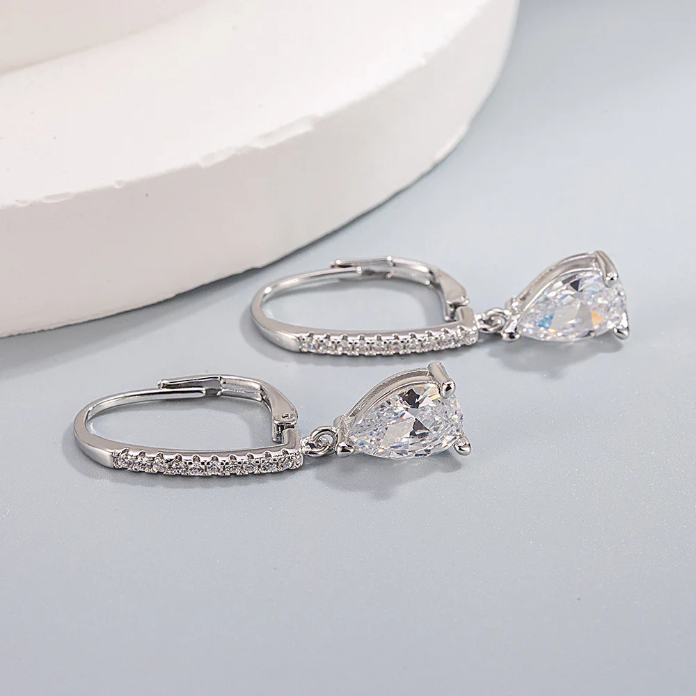 New 925 Sterling Silver Shining Zircon Earrings Women’s Circle Round Earrings Fashionable Elegant Jewelry Birthday Party Gifts Earrings Jewelry & Watches New 925 Sterling Silver Shining Zircon Earrings Women's Circle Round Earrings Fashionable Elegant Jewelry Birthday Party Gifts Earrings Jewelry & Watches KDBazar