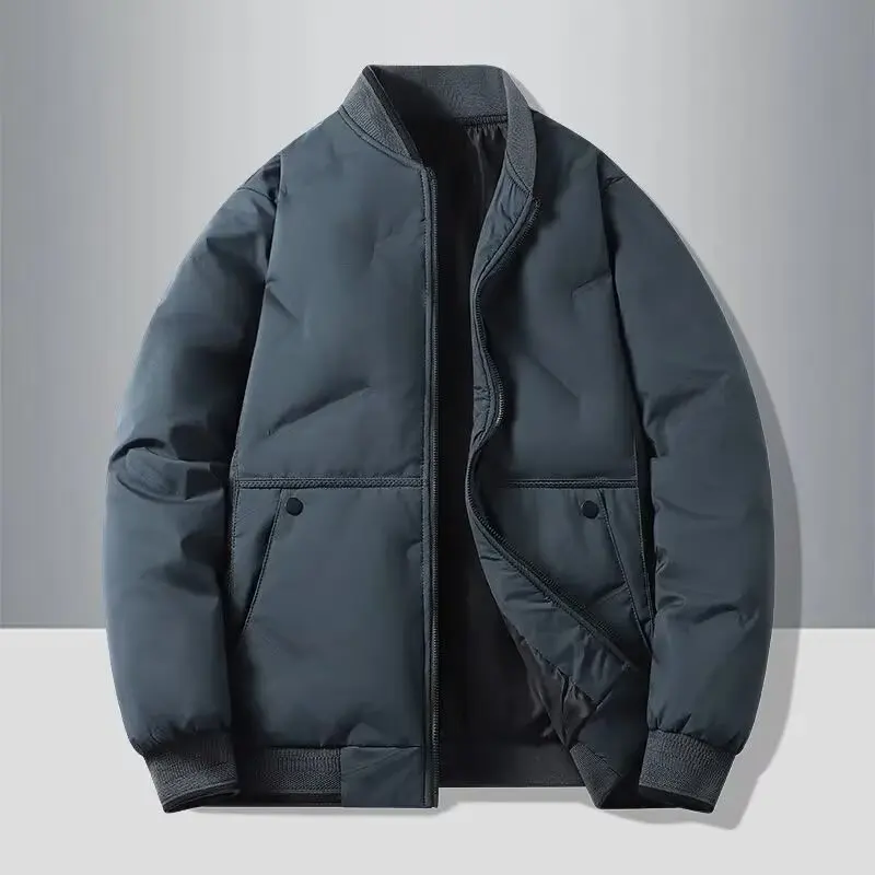 New autumn and winter baseball collar, men’s fashionable and versatile cotton jacket, outer warm cotton jacket, baseball jacket, Cotton Coat Men’s Coats & Jackets Men’s Fashion New autumn and winter baseball collar, men's fashionable and versatile cotton jacket, outer warm cotton jacket, baseball jacket, Cotton Coat Men's Coats & Jackets Men's Fashion KDBazar