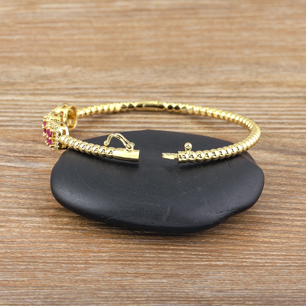 Nidin Classic Design New Inlaid Crystal Zircon 4 Colors Gold Plated Bangles Bracelets for Women Charm Party Wedding Accessories Bracelets and Bangles Jewelry & Watches Nidin Classic Design New Inlaid Crystal Zircon 4 Colors Gold Plated Bangles Bracelets for Women Charm Party Wedding Accessories Bracelets and Bangles Jewelry & Watches KDBazar