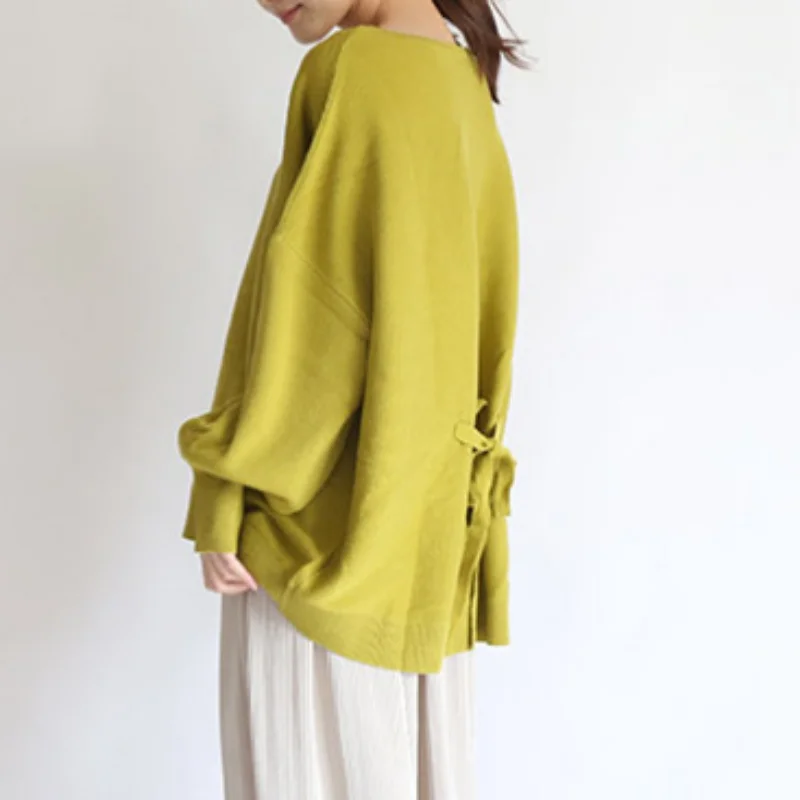 OCEANLOVE Hoodie Japan Style Back Bandage Loose Autumn Winter Sweatshirts Elegant Solid Casual All Match Women Hoodies OCEANLOVE Hoodie Japan Style Back Bandage Loose Autumn Winter Sweatshirts Elegant Solid Casual All Match Women Hoodies KDBazar