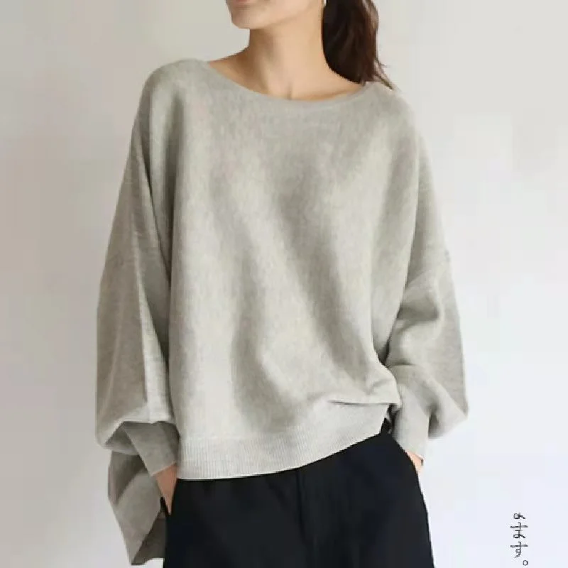 Back bandage loose sweatshirt for women crisscross detail
