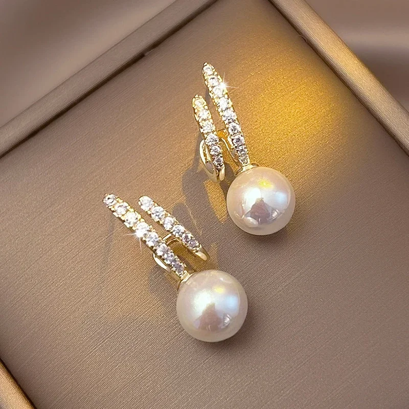 PONYKISS Gold Color Zircon Pearl Stud Earrings for Women Minimalist Trendy Fashion Jewelry Geometric Accessories Men’s Coats & Jackets PONYKISS Gold Color Zircon Pearl Stud Earrings for Women Minimalist Trendy Fashion Jewelry Geometric Accessories Men's Coats & Jackets KDBazar