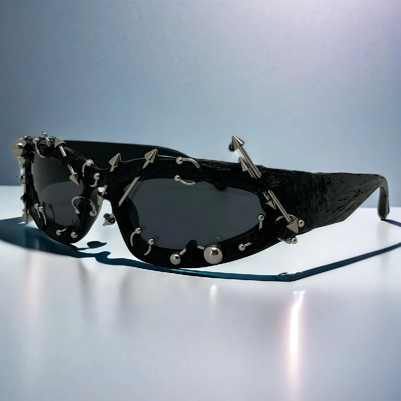 Personalized Rivet Sunglasses for Men and Women Retro Metal Studded Frame Unisex Punk Eyewear UV400 Protection Party Shades Bags & Accessories Sunglasses Sunglasses for Women Personalized Rivet Sunglasses for Men and Women Retro Metal Studded Frame Unisex Punk Eyewear UV400 Protection Party Shades Bags & Accessories Sunglasses Sunglasses for Women KDBazar