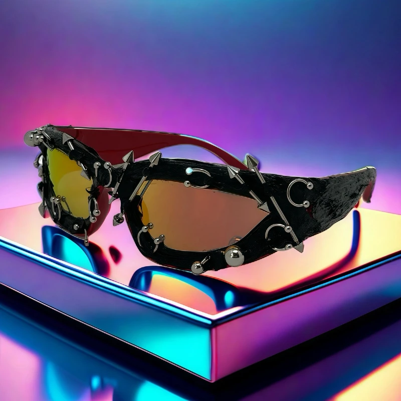 Personalized Rivet Sunglasses for Men and Women Retro Metal Studded Frame Unisex Punk Eyewear UV400 Protection Party Shades Bags & Accessories Sunglasses Sunglasses for Women Personalized Rivet Sunglasses for Men and Women Retro Metal Studded Frame Unisex Punk Eyewear UV400 Protection Party Shades Bags & Accessories Sunglasses Sunglasses for Women KDBazar