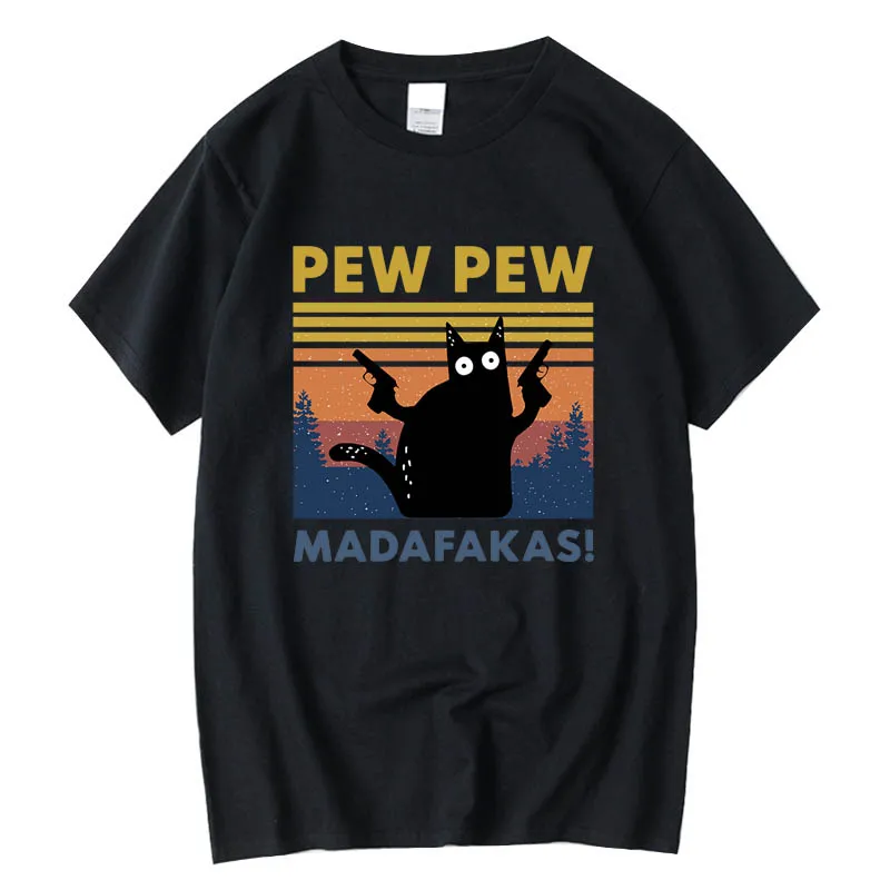 Pew Pew Madafakas Tshirt Men Short Sleeve Novelty Funny Cat T Shirt Cotton Loose Tops Shirts Tee T-Shirt Crew Neck Streetwear Men’s Clothing Men’s Fashion Men’s T-Shirts Pew Pew Madafakas Tshirt Men Short Sleeve Novelty Funny Cat T Shirt Cotton Loose Tops Shirts Tee T-Shirt Crew Neck Streetwear Men's Clothing Men's Fashion Men's T-Shirts KDBazar