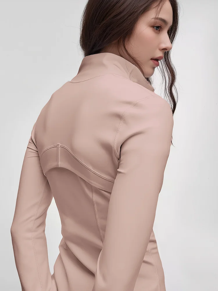 Pink Stand Collar Gym Jacket for Women Women’s Activewear Women’s Fashion Women’s Sport Clothing Pink Stand Collar Gym Jacket for Women Women's Activewear Women's Fashion Women's Sport Clothing KDBazar