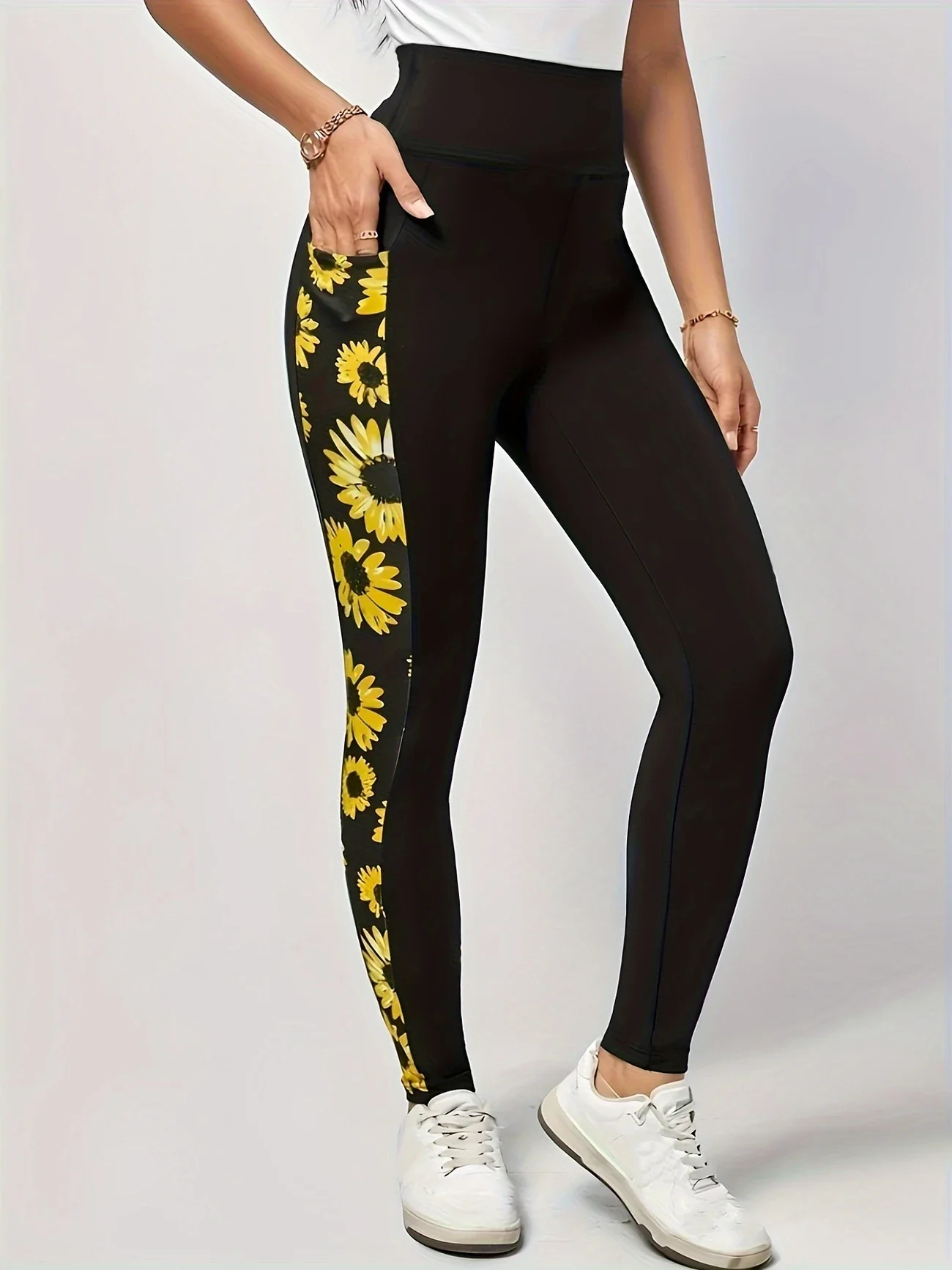 Plus Size 1XL-5XL Women’s Black High-stretch Leggings Wear Nine-point Pants High-waisted Plus Fat Solid Color Small Feet Pants Leggings Plus Size Leggings Women’s Fashion Plus Size 1XL-5XL Women's Black High-stretch Leggings Wear Nine-point Pants High-waisted Plus Fat Solid Color Small Feet Pants Leggings Plus Size Leggings Women's Fashion KDBazar