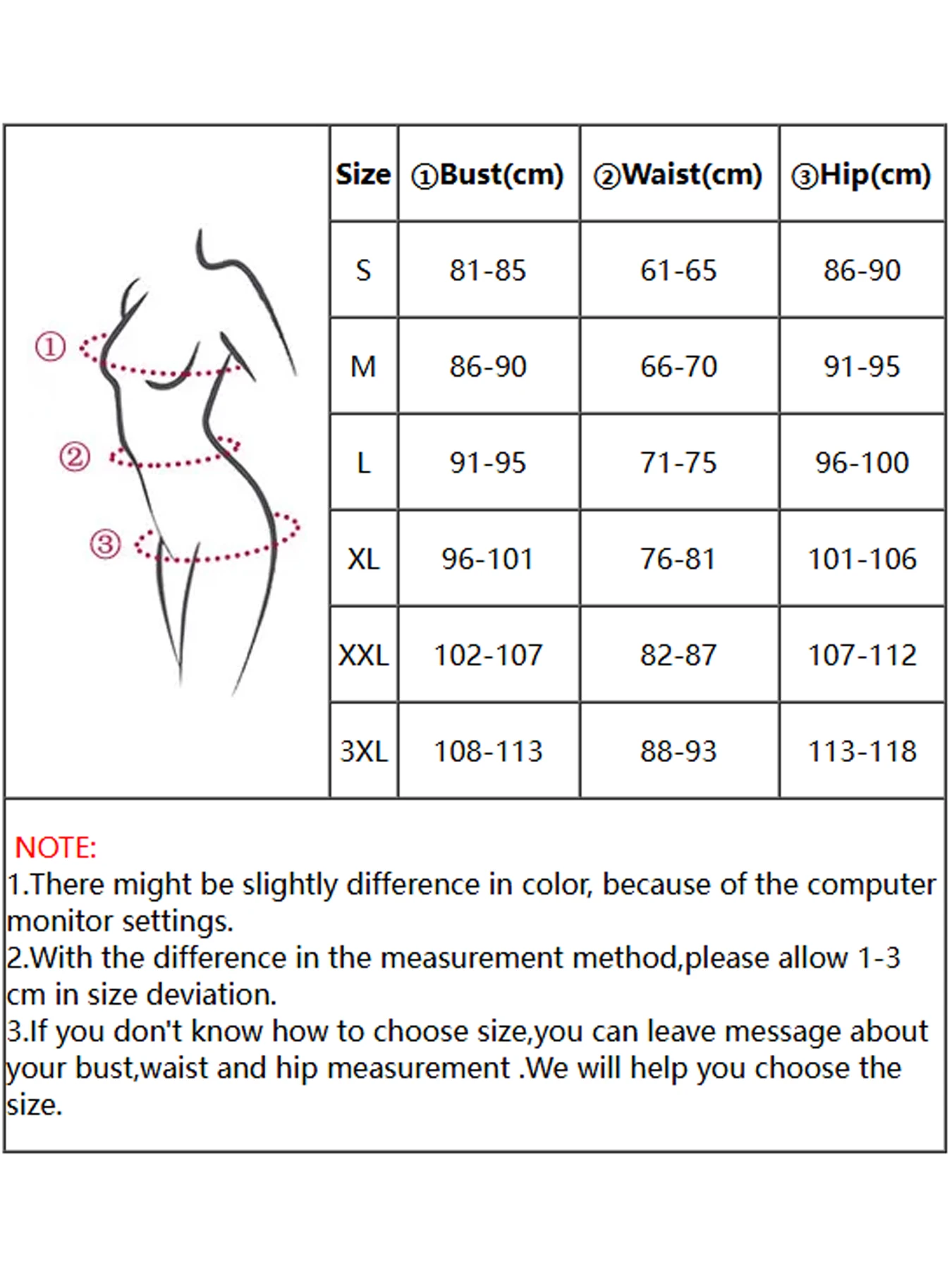 Plus size swimsuit color options