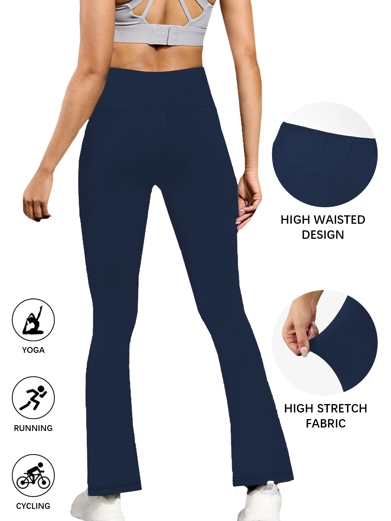 Plus Size Women’s Super Soft High Waisted Flare Pants, Leggings Tummy Control Soft Bootleg Bell Bottoms Running Leggings Plus Size Leggings Women’s Fashion Plus Size Women's Super Soft High Waisted Flare Pants, Leggings Tummy Control Soft Bootleg Bell Bottoms Running Leggings Plus Size Leggings Women's Fashion KDBazar